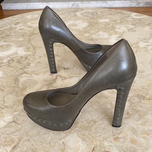 Vince Camuto Studded Platform Heels - Picture 7 of 15